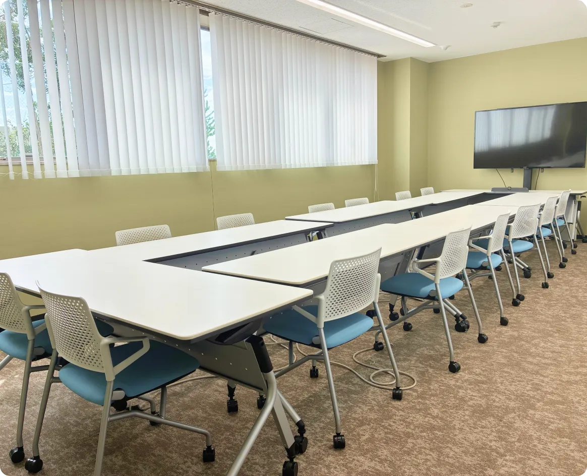 Webミーティングに対応した会議室